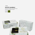 Brownies Almond In Bertha Box - White Marble