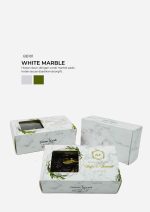 Brownies Almond In Bertha Box - White Marble