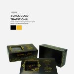 Brownies Almond In Bertha Box - Black Gold Traditional