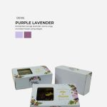 Brownies Almond In Bertha Box - Purple Lavender