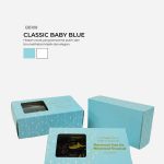 Brownies Almond In Bertha Box - Classic Baby Blue