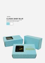 Brownies Almond In Bertha Box - Classic Baby Blue