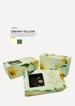 Brownies Almond In Bertha Box - Creamy Yellow