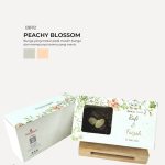 Brownies Almond In Bertha Box - Peachy Blossom