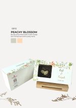 Brownies Almond In Bertha Box - Peachy Blossom