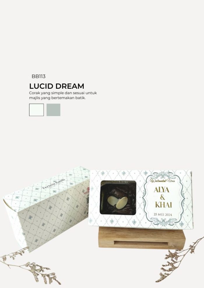 Brownies Almond In Bertha Box - Lucid Dream - Image 1