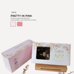 Brownies Almond In Bertha Box - Pretty In Pink