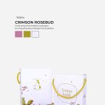 Butter Cookies in Tirana Box - Crimson Rosebud