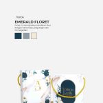 Butter Cookies in Tirana Box - Emerald Floret