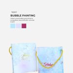 Butter Cookies in Tirana Box - Bubble Painting