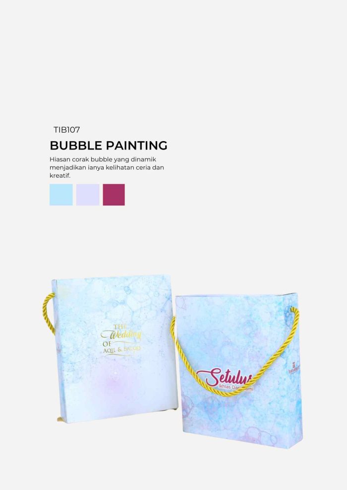 Butter Cookies in Tirana Box - Bubble Painting - Image 1