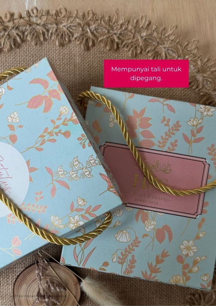 Butter Cookies in Tirana Box - Flowery Hazel - Image 8
