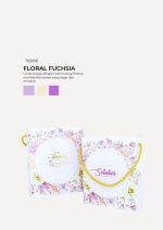 Butter Cookies in Tirana Box - Floral Fuchsia