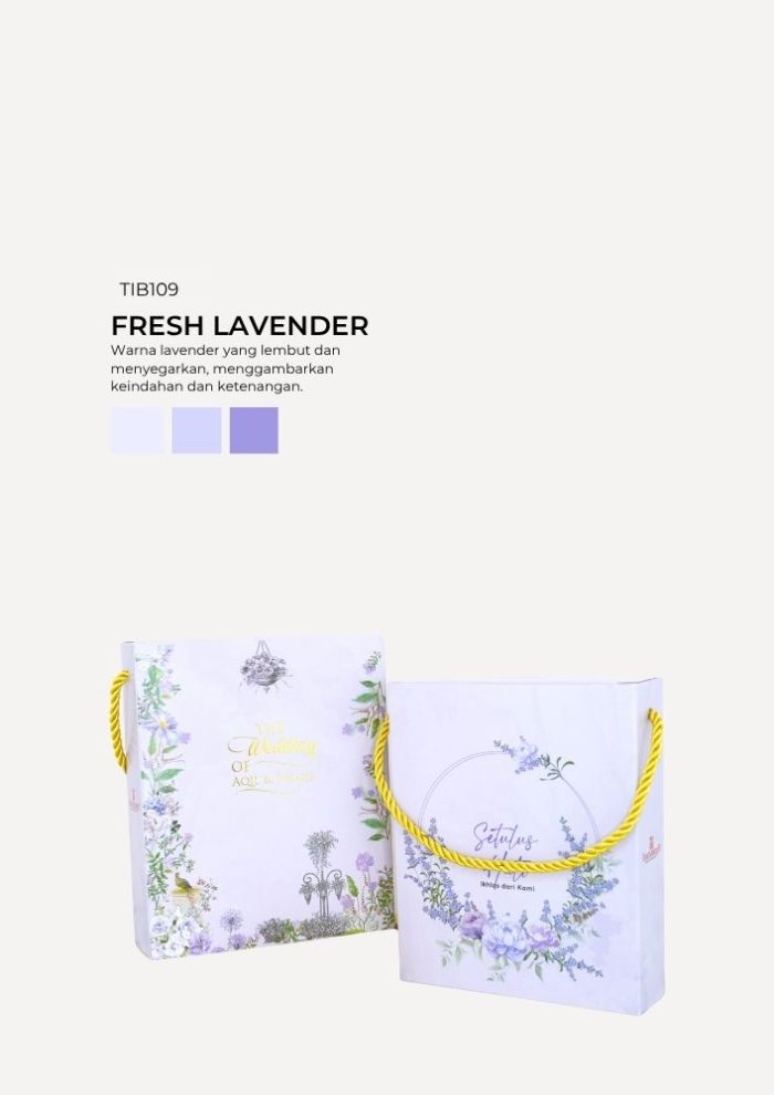Butter Cookies in Tirana Box - Fresh Lavender - Image 1