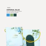 Butter Cookies in Tirana Box - Imperial Blue