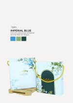Butter Cookies in Tirana Box - Imperial Blue