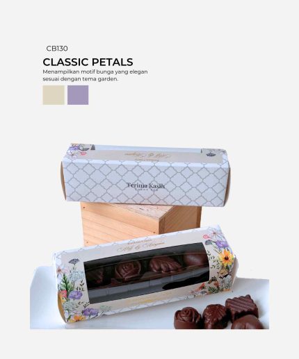 Praline Chocolate in Cabana Box- Classic Petals