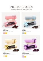 Praline Chocolate in Cabana Box- Maroon Flowery - Image 9