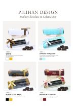 Praline Chocolate in Cabana Box- Maroon Flowery - Image 10
