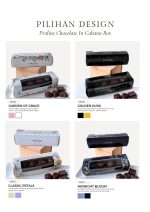Praline Chocolate in Cabana Box- Maroon Flowery - Image 13