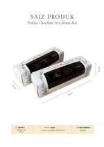 Praline Chocolate in Cabana Box- Maroon Flowery - Image 4