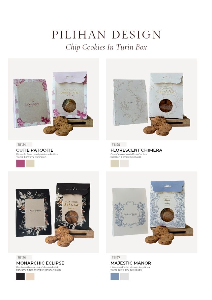 Chip Cookies 8pcs In Turin Box - Moss Green - Image 12