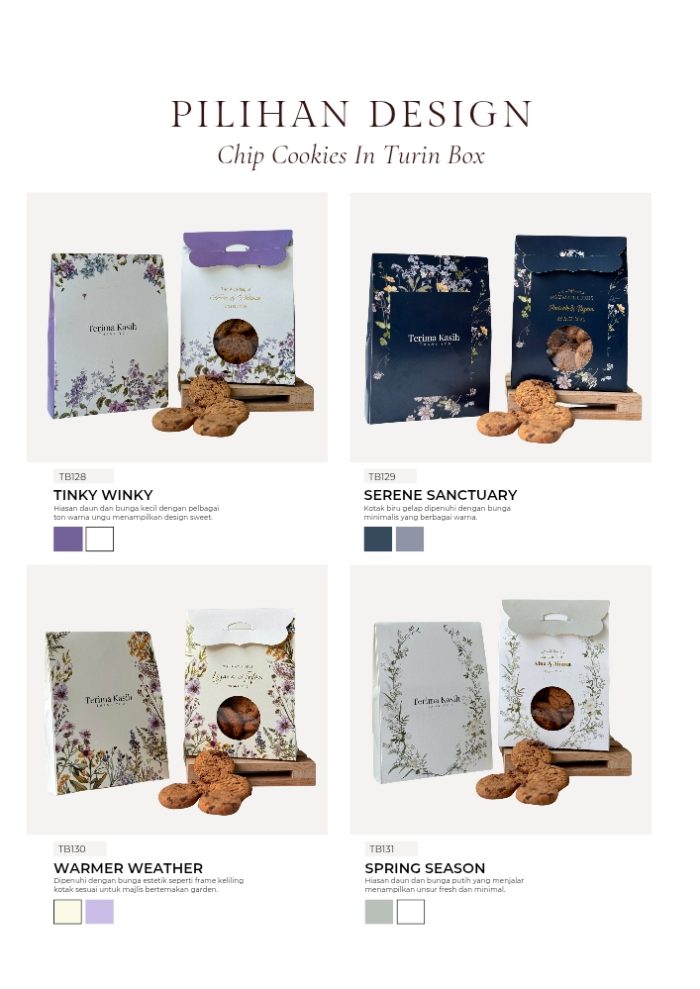Chip Cookies 8pcs In Turin Box - Moss Green - Image 13