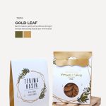 Chip Cookies 8pcs In Turin Box - Gold Leaf