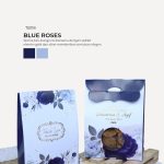 Chip Cookies 8pcs In Turin Box - Red Roses