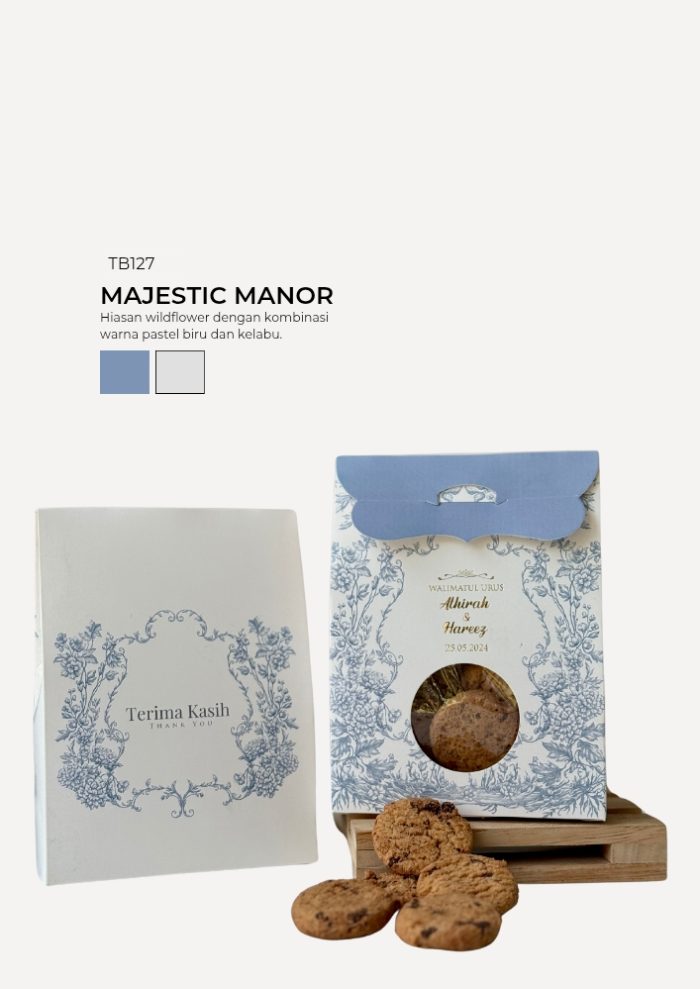 Chip Cookies 8pcs In Turin Box - Majestic Manor - Image 1