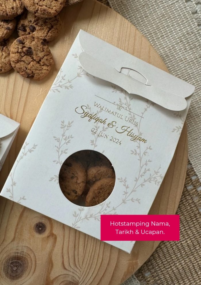 Chip Cookies 8pcs In Turin Box - Moss Green - Image 5