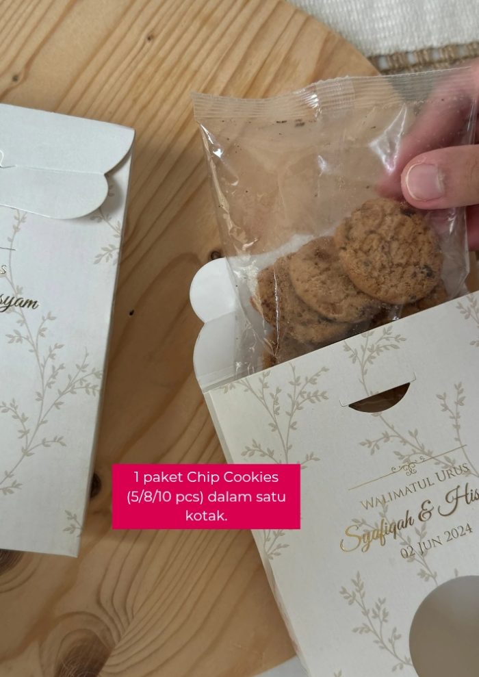 Chip Cookies 8pcs In Turin Box - Moss Green - Image 7