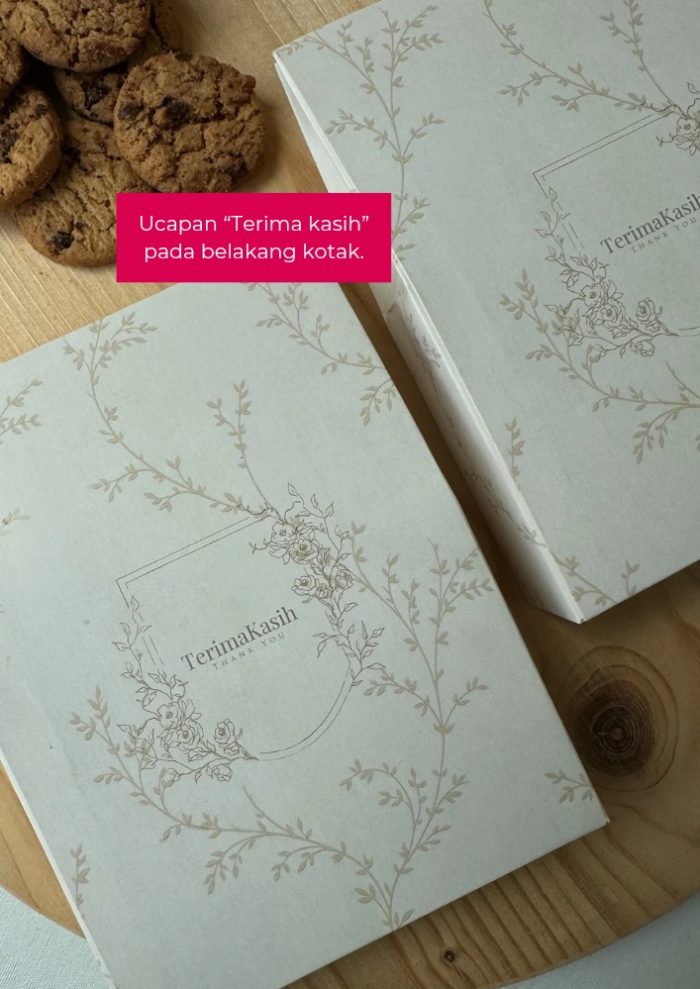 Chip Cookies 8pcs In Turin Box - Moss Green - Image 8