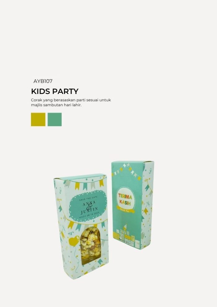 Caramel Popcorn In Aydin Box - Kids Party - Image 1