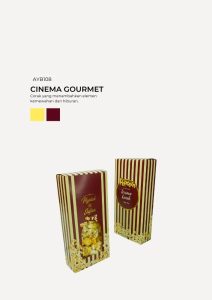 Caramel Popcorn In Aydin Box - Cinema Gourmet