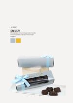 Praline Chocolate in Cabana Box- Silver