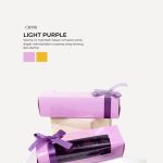 Praline Chocolate in Cabana Box- Light Purple