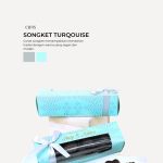 Praline Chocolate in Cabana Box- Songket Turqouise