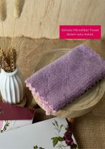 Microfiber Towel In Haeju Box - Elegant Purple - Image 5