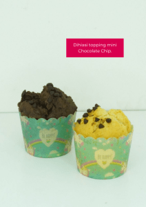 Muffin Choc Chip In Savonnah Box - Rustic Flower - Image 3