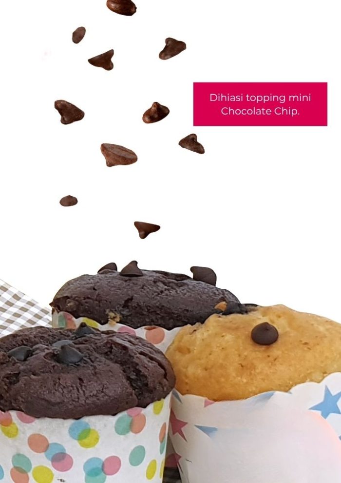 Muffin Choc Chip In Savonnah Box - Evergreen Songket - Image 5