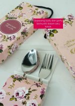 Spoon & Fork In Venice Box - Peach Vintage Flower - Image 7