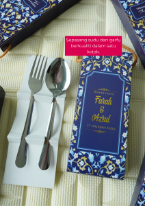 Spoon & Fork In Venice Box - Baby Blue Breath - Image 6