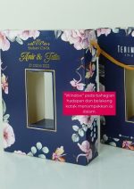 Honey Hexagon Jar In Modena Box - Peach Floral - Image 9