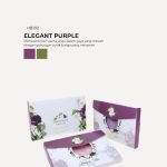 Microfiber Towel In Haeju Box - Elegant Purple