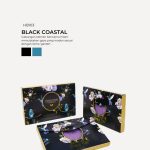 Microfiber Towel In Haeju Box - Black Coastal