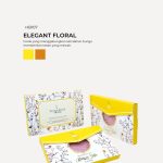 Microfiber Towel In Haeju Box - Elegant Floral