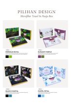 Microfiber Towel In Haeju Box - Elegant Purple - Image 9