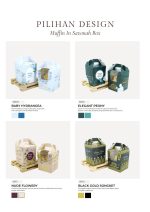 Muffin Choc Chip In Savonnah Box - Evergreen Songket - Image 9