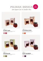 Jam Square Jar In Zundert Box - Black Gold Songket - Image 13